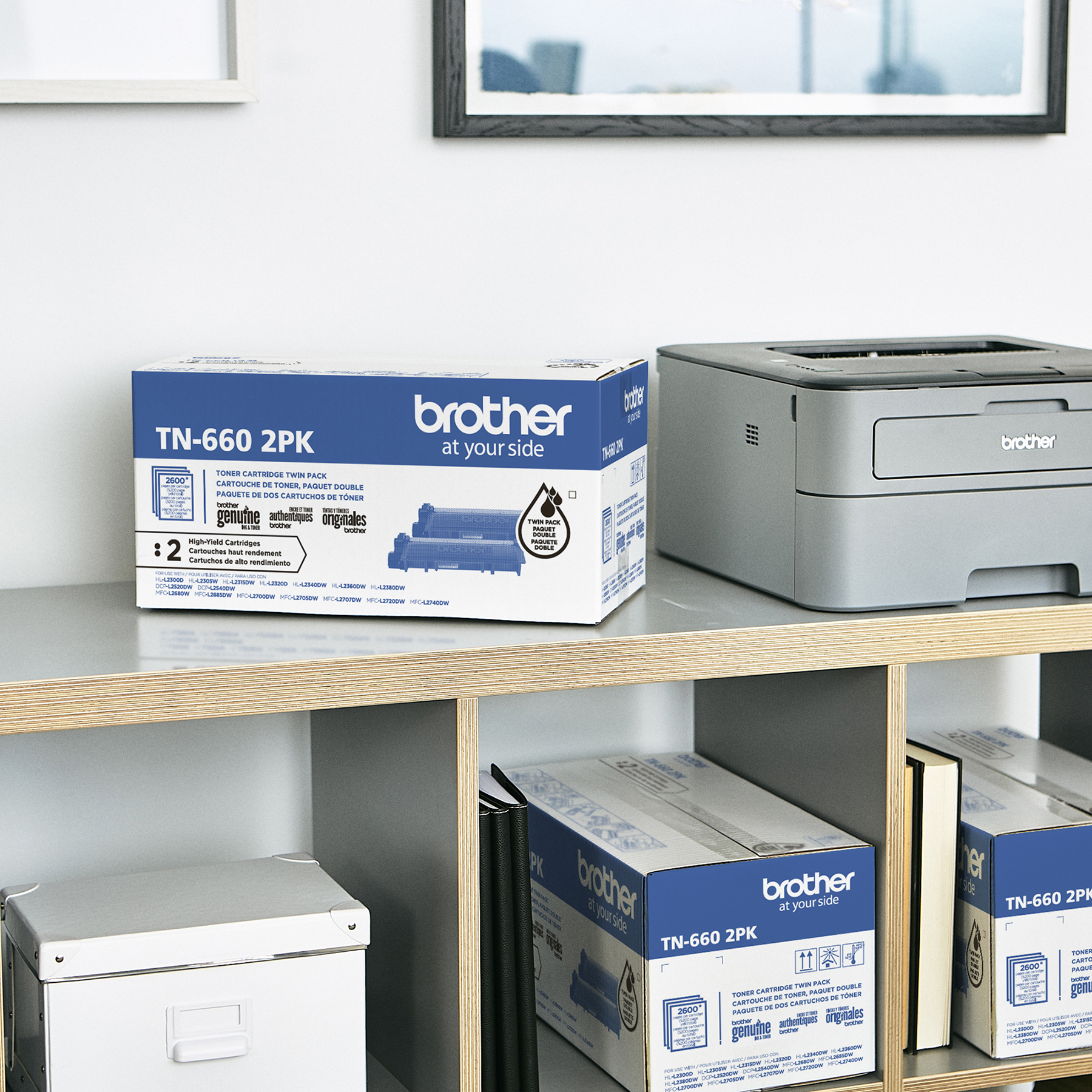 Brother Imprimante Laser 3en-1 Prix Imbattable DCP-L2520DWRF