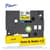 Brother Genuine TZe-641 Black on Yellow Laminated Tape for TZe-compatible P-touch Label Makers, 18 mm wide x 8 m long
