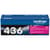 Brother TN436M Magenta Toner Cartridge, Super High Yield