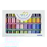 Brother SA740 40-Colour Embroidery Thread Set