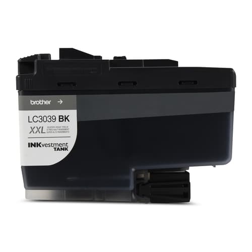 Brother LC3039BKS Black INKvestment Tank Ink Cartridge, Ultra High 