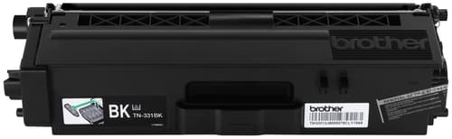 Brother TN331BK Black Toner Cartridge, Standard Yield