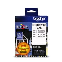 Brother LC30192PKS InnobellaTM Ink Cartridges  Black, Super High Yield