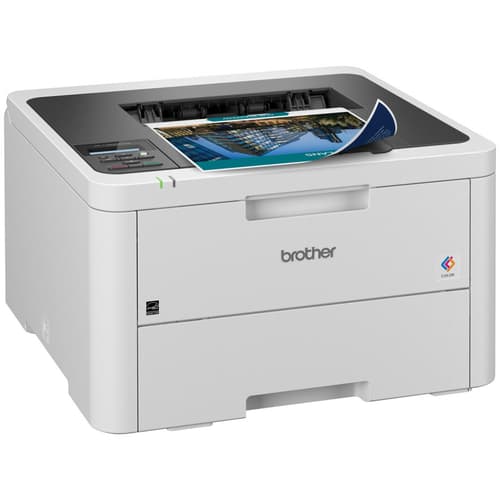 Brother HL-L3220CDW Wireless Compact Digital Colour Printer with Laser Quality Output, Duplex and Mobile Device Printing with Refresh Subscription Option