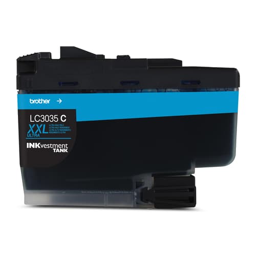 Brother LC3035CS INKvestment Tank Cyan Ink Cartridge, Ultra High Yield