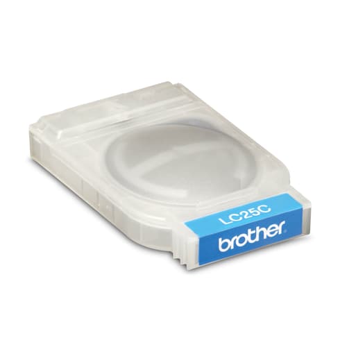 Brother LC25C Innobella  Cyan Ink Cartridge, Standard Yield