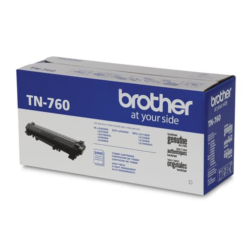 Brother TN760 High Yield Mono Laser Toner Cartridge Brother Canada