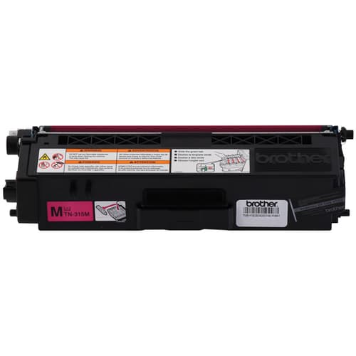Brother TN315M Magenta Toner Cartridge, High Yield