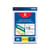 Brother Genuine TZE2412PK Black on White Laminated Tape, 2-Pack for P-touch Label Makers, 18 mm wide x 8 m long