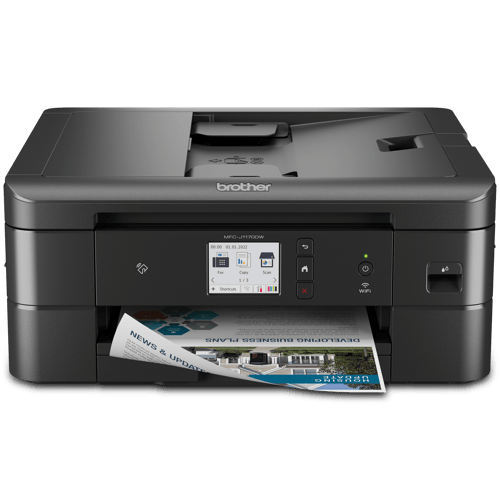 Brother MFC-J1170DW Wireless Colour Inkjet All-in-One Printer with Mobile Device Printing, NFC, and Cloud Printing & Scanning, with Refresh Subscription Option
