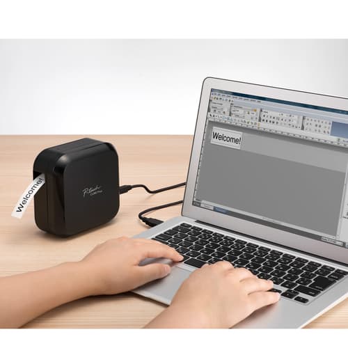 PT-P710BT P-touch CUBE Plus Smartphone and PC Label Maker 