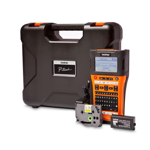 Brother PT-E550WVP Advanced Industrial Handheld Labeller with Wireless and Computer (USB) Connectivity