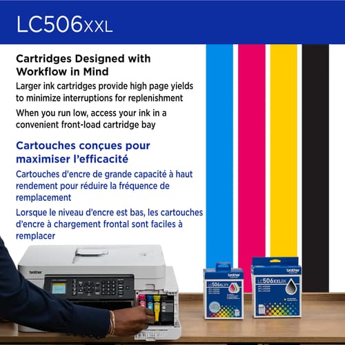 Brother Genuine LC506XXLYS Super High Yield Yellow Ink Cartridge