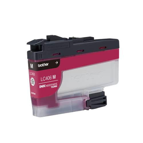 Brother Genuine LC406MS Standard-Yield Magenta Ink Cartridge