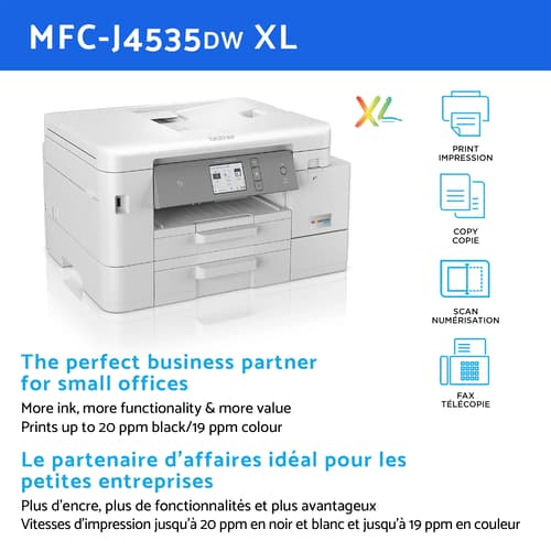 Brother INKvestment Tank MFC-J4535DWXL All-in-One Wireless Colour Inkjet Printer