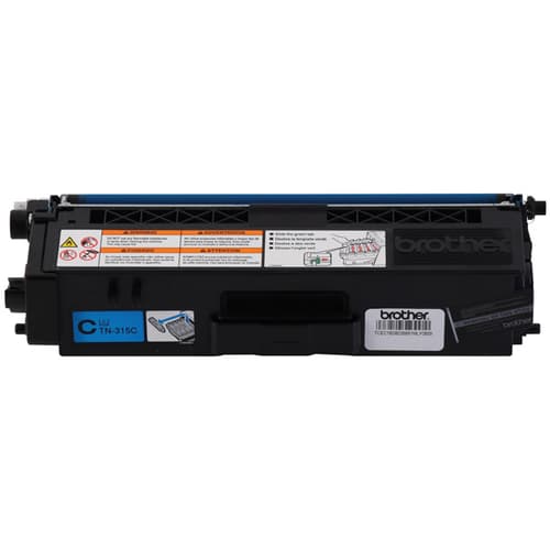 Brother TN315C Cyan Toner Cartridge, High Yield