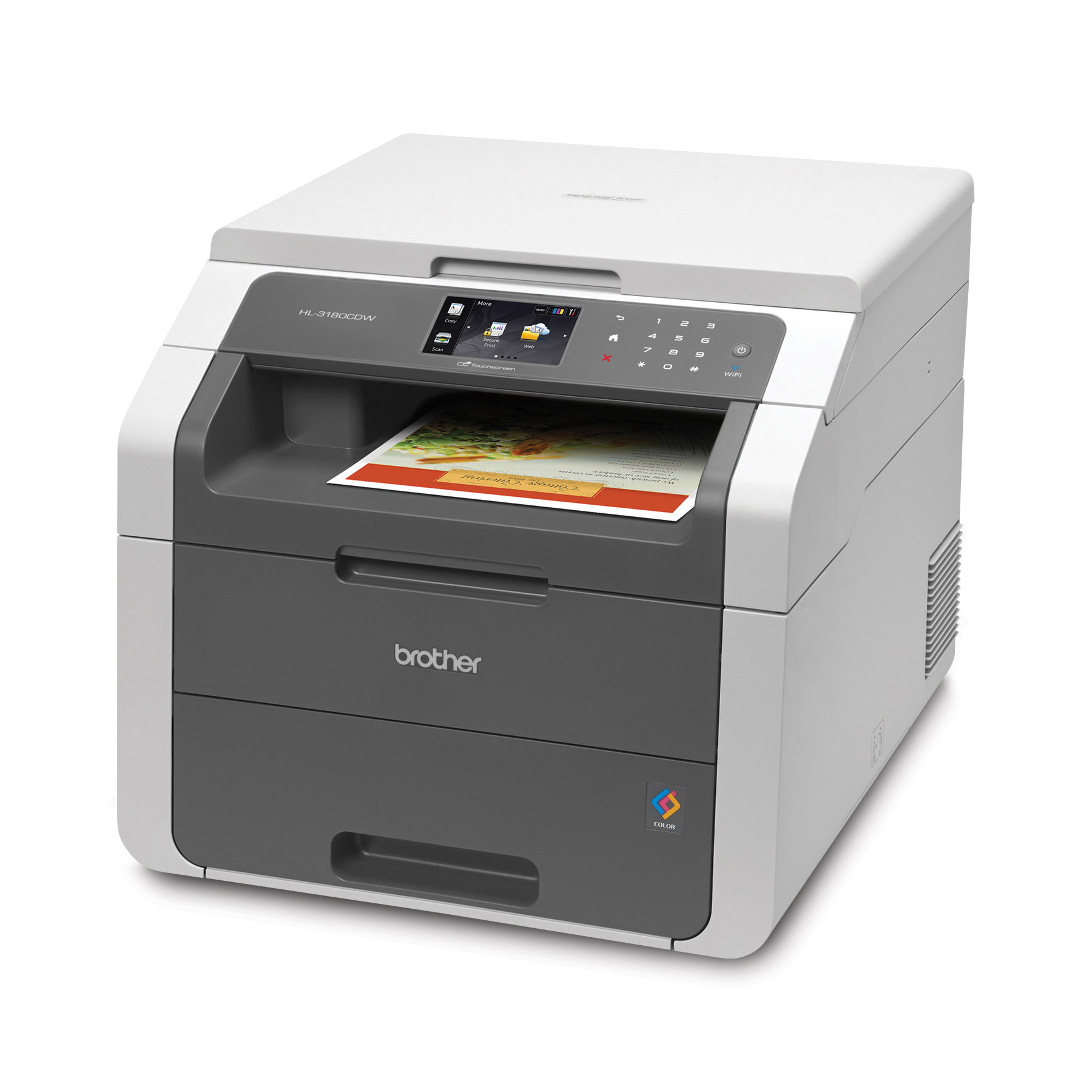 Image of Brother HL-3180CDW Digital Colour Printer