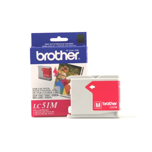 Brother LC51MS Innobella  Magenta Ink Cartridge, Standard Yield