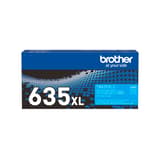Brother Genuine TN635XLC High Yield Cyan Toner Cartridge