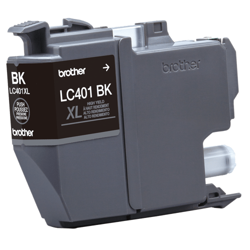 Brother Genuine LC401XLBKS High-Yield Black Ink Cartridge