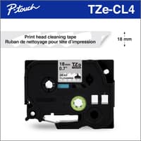 Brother Genuine TZeCL4 18 mm Cleaning Tape for P-touch Label Makers