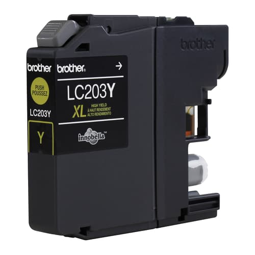 Brother LC203YS Innobella  Yellow Ink Cartridge, High Yield (XL Series)