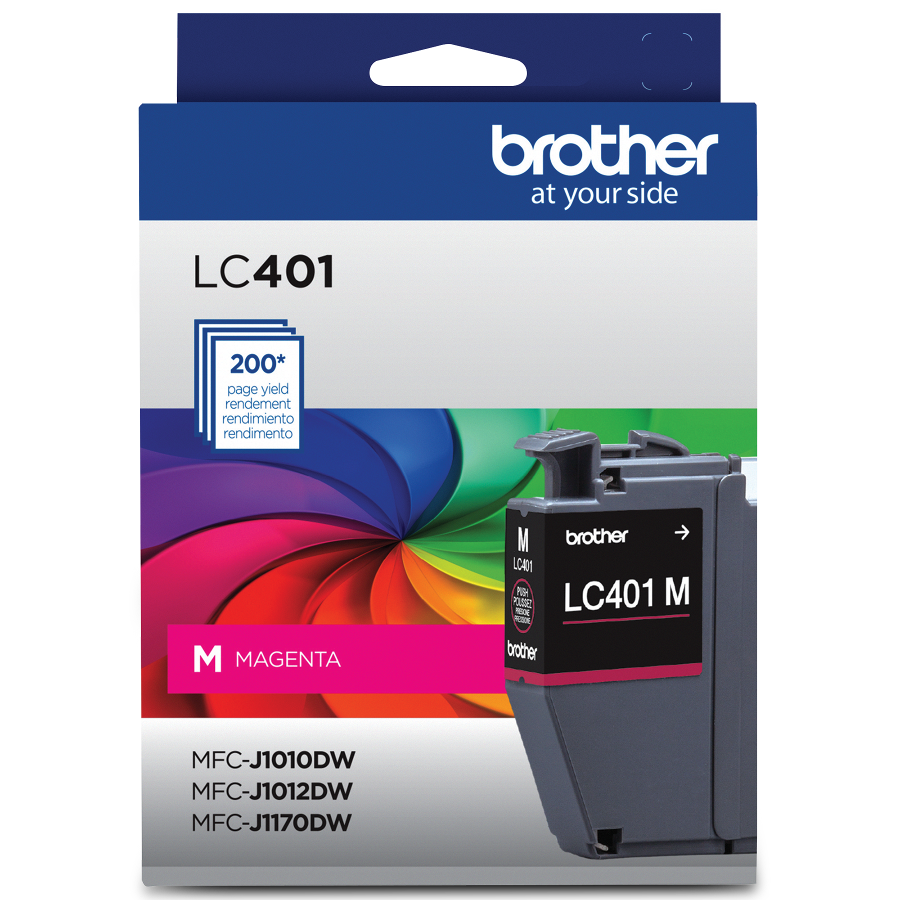 Brother Color Inkjet All-in-One Wireless Printer - MFC-J1010DW