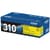 Brother TN310Y Yellow Toner Cartridge, Standard Yield