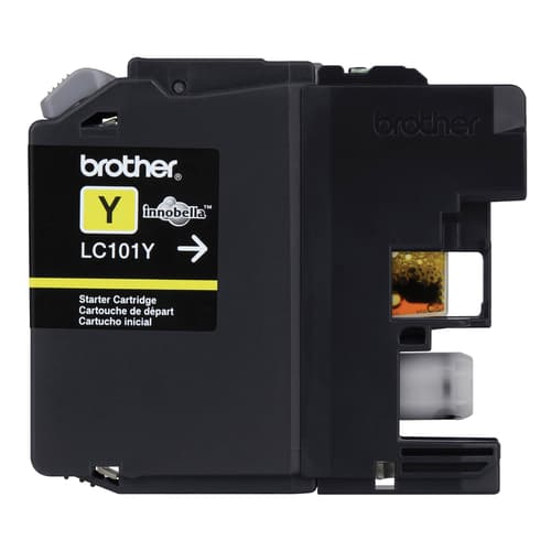 Brother LC101YS Innobella  Yellow Ink Cartridge, Standard Yield