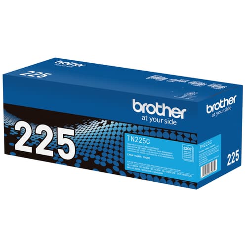 Brother TN225C Cyan Toner Cartridge, High Yield