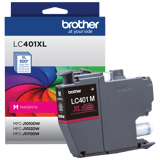 Brother Genuine LC401XLMS High-Yield Magenta Ink Cartridge 