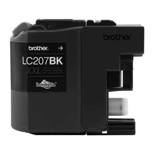 Brother LC207BKS Innobella  Black Ink Cartridge, Super High Yield (XXL Series)