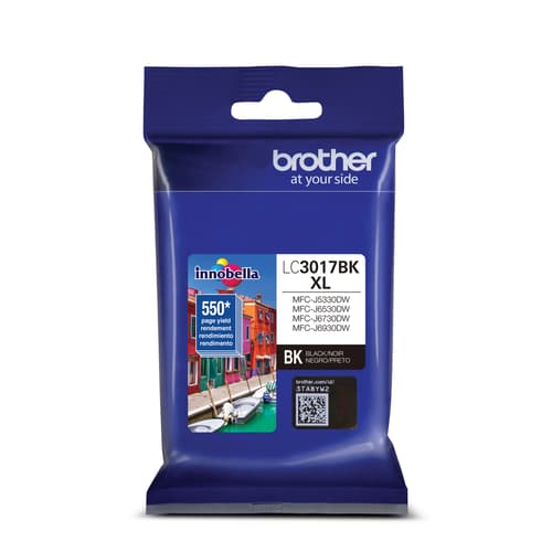 Brother LC3017BKS Innobella  Black Ink Cartridge, High Yield