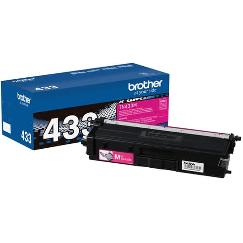 Brother TN433M Magenta Toner Cartridge, High Yield - Brother Canada