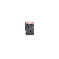 Brother TC202 Red on White 12 mm Tape for P-touch, 7.7 m