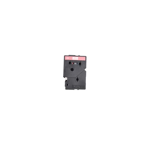 Brother TC202 Red on White 12 mm Tape for P-touch, 7.7 m