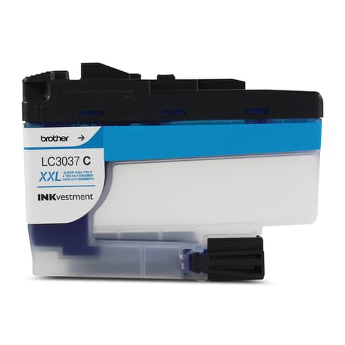 Brother LC3037CS Genuine Super High-Yield Cyan INKvestment Tank Ink Cartridge