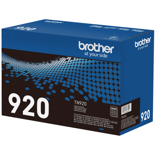 Brother Genuine TN920 Standard Yield Toner Cartridge