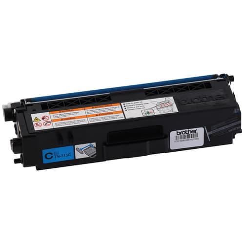 Brother TN315C Cyan Toner Cartridge, High Yield