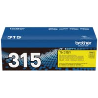 Brother TN315Y Yellow Toner Cartridge, High Yield