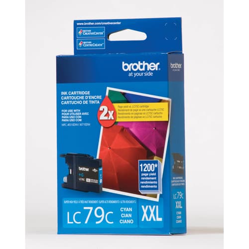 Brother LC79CS Innobella  Cyan Ink Cartridge, Super High Yield