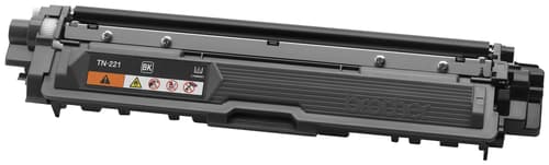 Brother TN221BK Black Toner Cartridge, Standard Yield