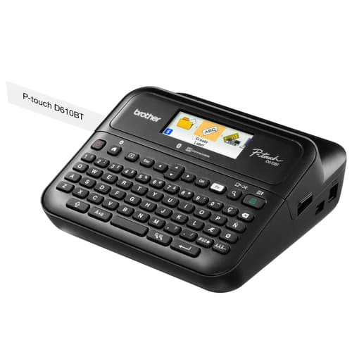 Brother P-touch PT-D610BT Business Professional Connected Label Maker with Bluetooth® Connectivity