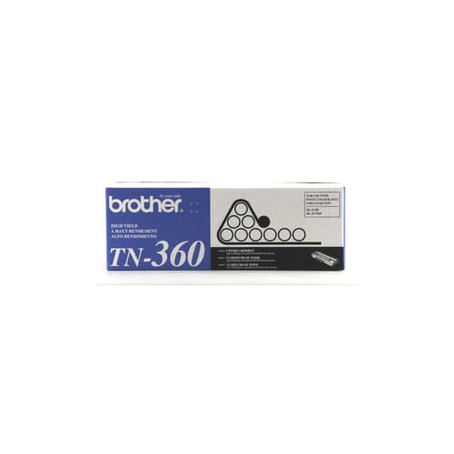 Brother TN360 Toner Cartridge Black, High Yield