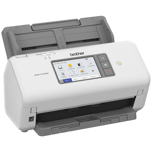 Brother ADS-4700W Scanner de bureau professionnel pour les entreprises et les groupes de travail