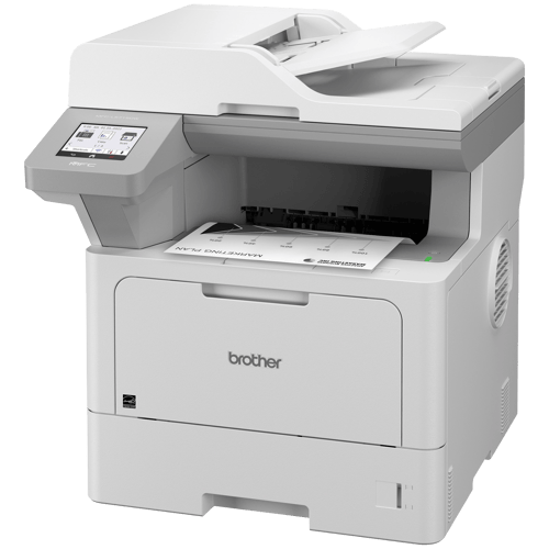 Brother MFC-L5715DW Imprimante tout-en-un laser monochrome professionnelle et performante avec réseautage sans fil et impression, numérisation et copie recto verso