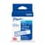 Brother TZe-233 Ruban laminé blanc avec texte bleu authentique pour étiqueteuse P-touch, 12 mm (L) x 8 m (l)