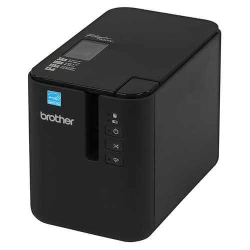 Brother PT-P900Wc Imprimante d’étiquettes de bureau sans fil professionnelle connectable à un ordinateur