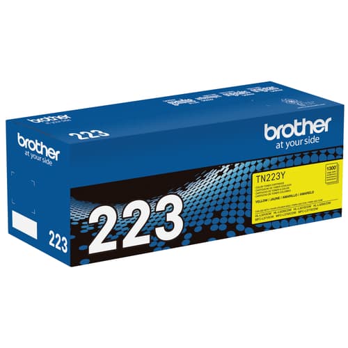 Brother TN-223Y Cartouche de toner jaune authentique à rendement standard