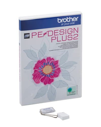 Brother PEDESIGNPLUS2 Logiciel de broderie Brother PE-Design® Plus 2
